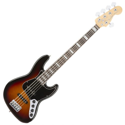 Fender American Elite Jazz Bass V 5-String Bass Guitar 1