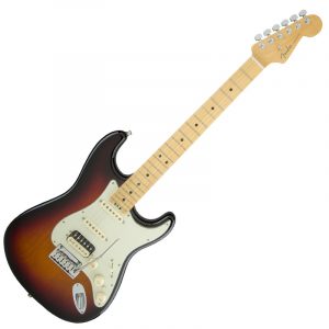 Fender American Elite Stratocaster HSS Shawbucker - Maple, 3 Color Sunburst
