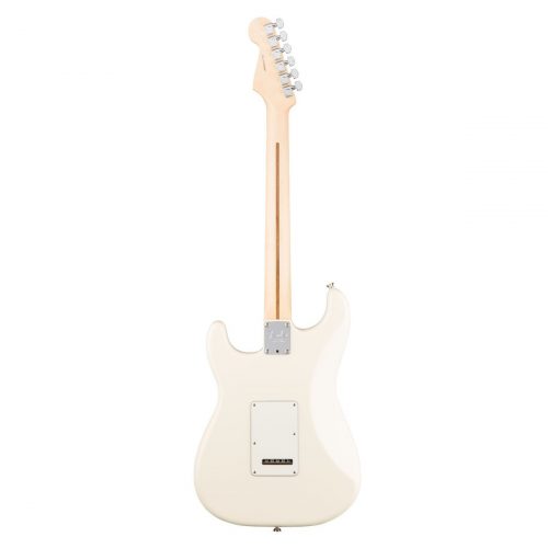Fender American Professional Stratocaster Guitar - Rosewood, Olympic White Finish Back