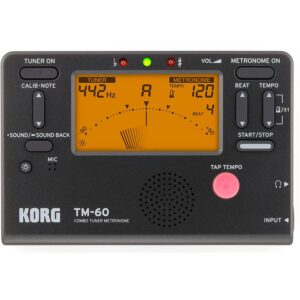 Korg TM60 Tuner Metronome Black