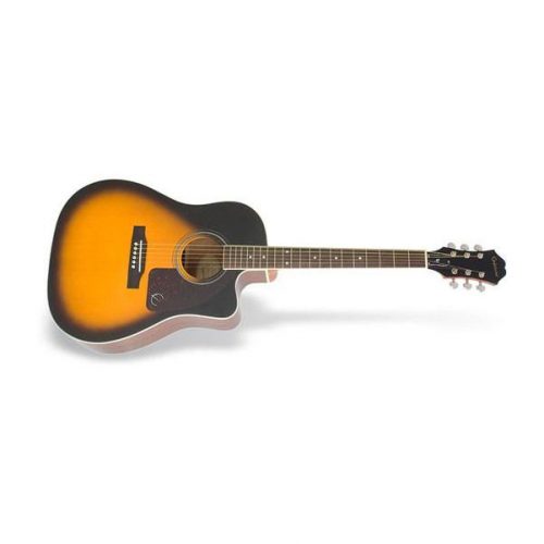 Eipphone AJ 220SCE Semi Acoustic Guitar Vintage Sunburst
