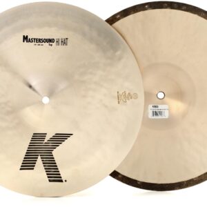 Zildjian K0909 cymbal 14 K Mastersound Hihat  Pair
