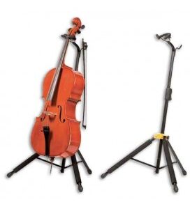 Hercules Cello Stand Auto Grab DS580B Black