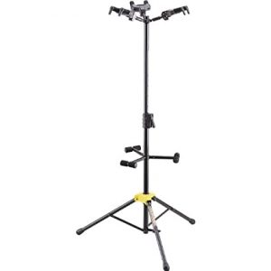 Hercules GS432B Plus Guitar Stand Auto Grab 3 Guitars Black