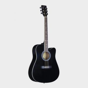 Hertz HZA5100 Black Semi Acoustic Guitar