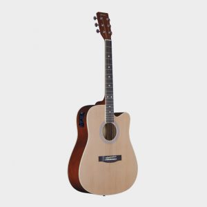 Hertz HZA5100 Natural Semi Acoustic Guitar