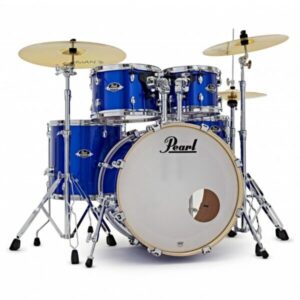 Pearl Drum Set 5 Pcs EXX Hybrid High Voltage Blue EXX725SPC 717