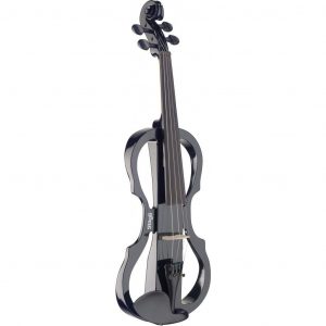 Stagg Electric Violin Full Size Black EVN X4/4 BK