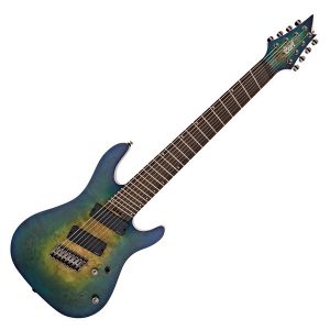 Cort KX508MS MBB KX Series Multi-Scale Electric Guitar 8 Strings