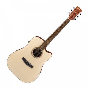 Ibanez PF10CE OPN PF Series Cutaway Dreadnought body Semi Acoustic Guitar