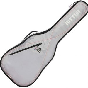 Ritter Guitar Bag Classical Guitar Silver Grey Red & White RGP2-C/SRW
