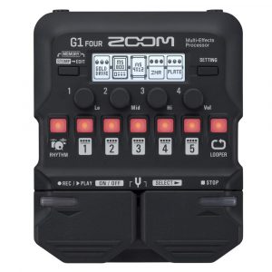 Zoom G1 Four Guitar Multi-Effects Expression Pedal