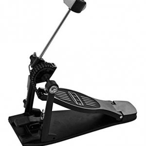 Soundx K01 Single Kick Pedal, Black and Silver