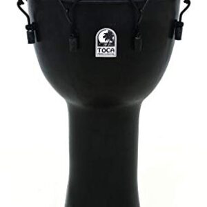 Toca, Djembe, Free Style 14" (35.56cm), Mech Tuned with bag -Black Mamba SFDMX-14BMB