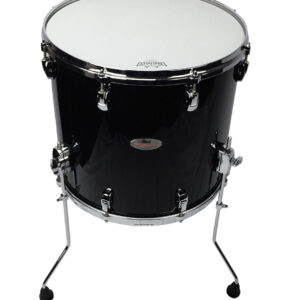 Pearl Floor Tom Reference 16"40.64 cm x 16" 40.64 cm w DC Hoop Piano Black RF1616F C 103