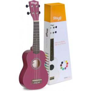 Stagg Ukulele Soprano with Bag US-VIOLET