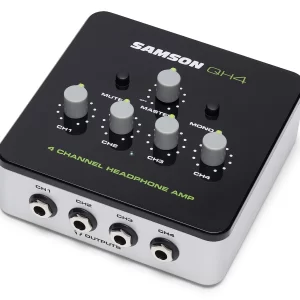 Samson QH4 4-Channel Mini Headphone Amp