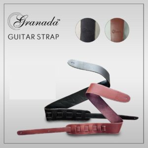 Granada, Guitar Strap, Leather with Lining
