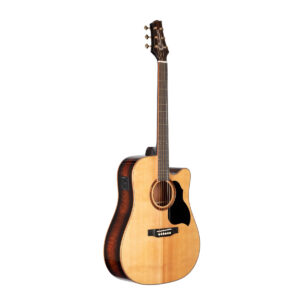 Granada, Acoustic Electric Guitar, Cut-Away w/Fishman EQ, GS355D-CEQ-Natural Gloss