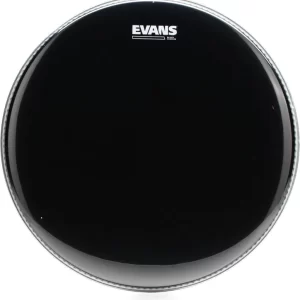 Evans TT16CHR Black Chrome Drum Head, 16 Inch