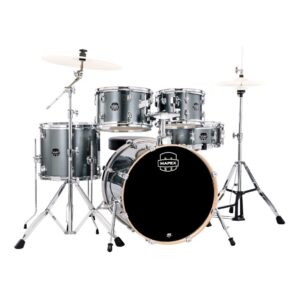 Mapex Drum Set, Venus, 5 pcs, JAZZ, with Hardware & Throne -Steel Blue Metallic VE5044FTVC