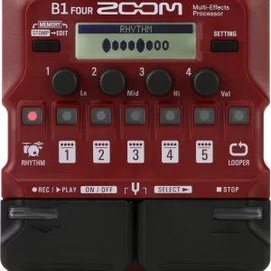 Zoom B1 FOUR Bass Multi-Effects Processor