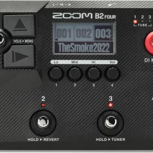 Zoom B2 FOUR Bass Multi-Effects Processor