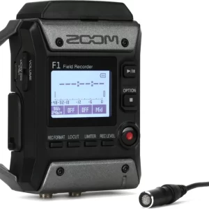 Zoom  F1LP  Field Recorder+Lavalier Mic Pack