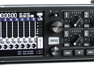 Zoom F8nPro	Multitrack Field Recorder