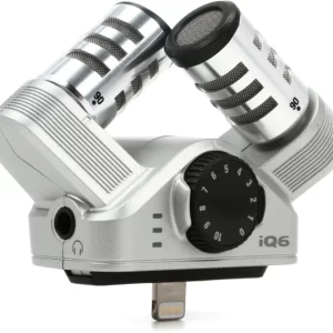 Zoom iQ6 XY Stereo Micriphone for iOS Devices