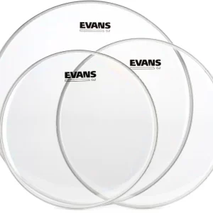 Evans ETP-G2CLR-S G2 Clear Standard Tom Pack (12, 13, 16)