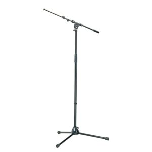 Konig & Meyer 21090 300 55 Mic Boom Stand with Boom Arm, 3/8" Black