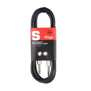 Stagg SGC3DL, Instrument Cable, S Series, Deluxe 3metres (304.80 cm)
