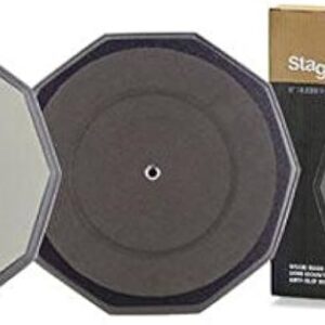 Stagg TD 08R, Practice Pad, 8" (20.32cm), 10 Sided Shape