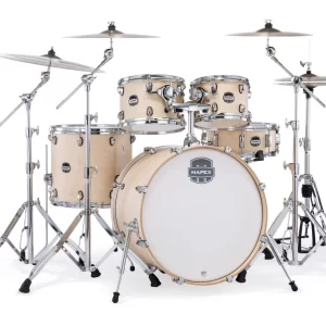 Mapex Drum set, Mars Marple series, 5 pcs Hybrid Shell Pack Natural Satin MM529SFNW
