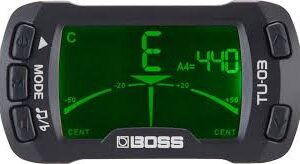 Boss TU 03 Clip ON Tuner & Metronome