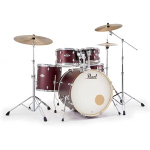Pearl EXX725SPN/C 5 Pcs EXX Hybrid Shell Pack - Satin Scarlett