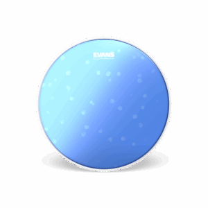 Evans B14HB 14" Blue Coated Snare Batter Hydraulic Drumhead