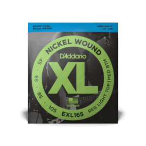 Daddario EXL165 45-105 Regular Light Top/Medium Bottom Long Scale Bass Strings